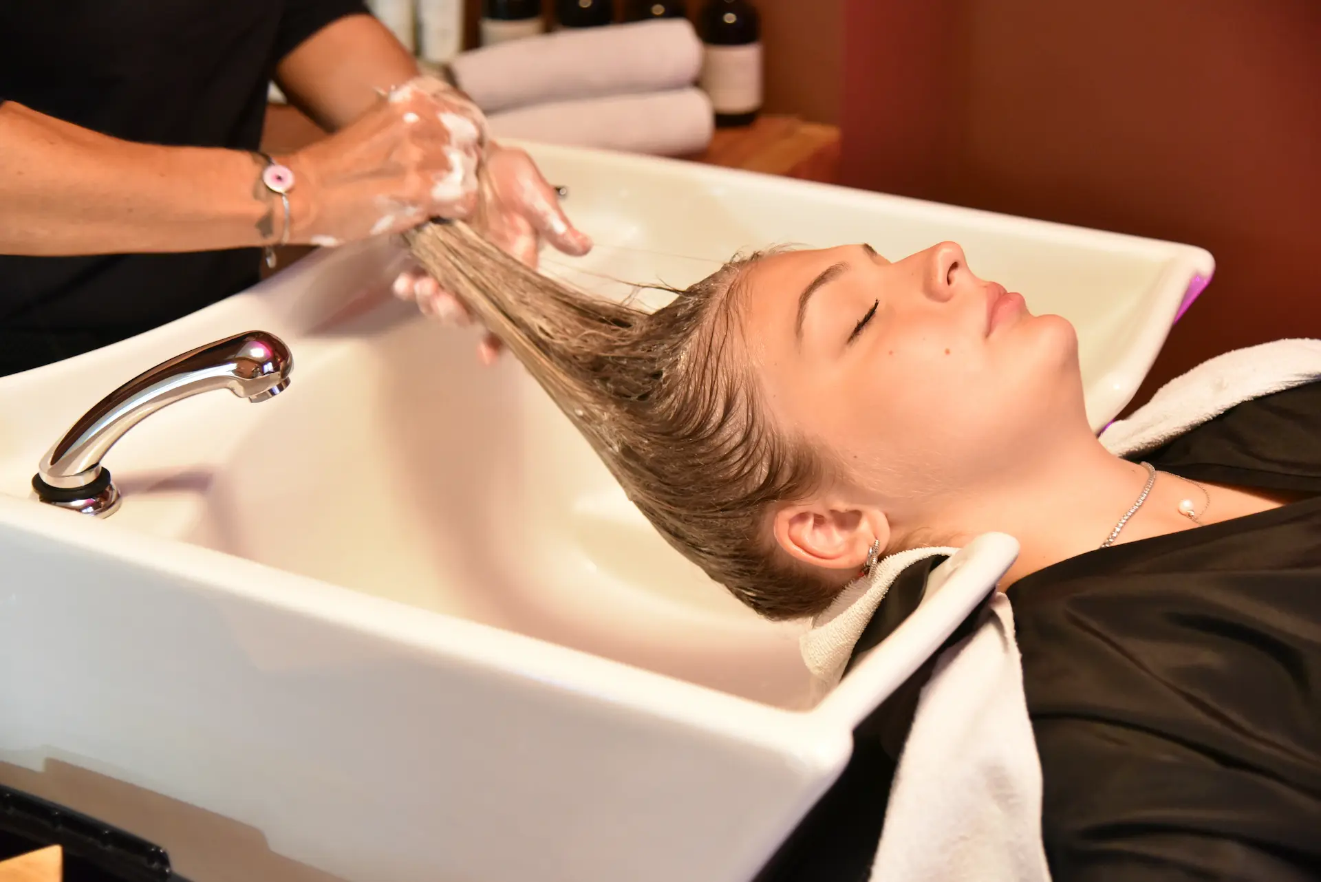 bio2 Hair spa per con lavaggio e cura dei capelli